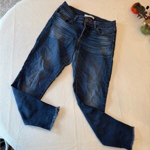 KanCan Dark Blue Ankle Jeans